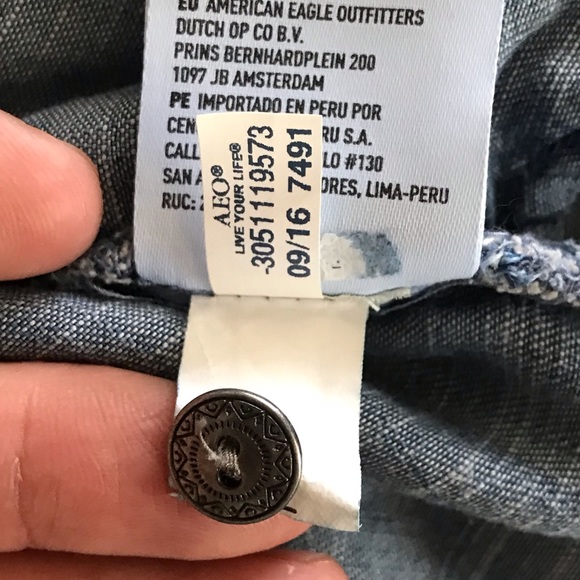 AEO Jegging Denim Tunic - Picture 7 of 13